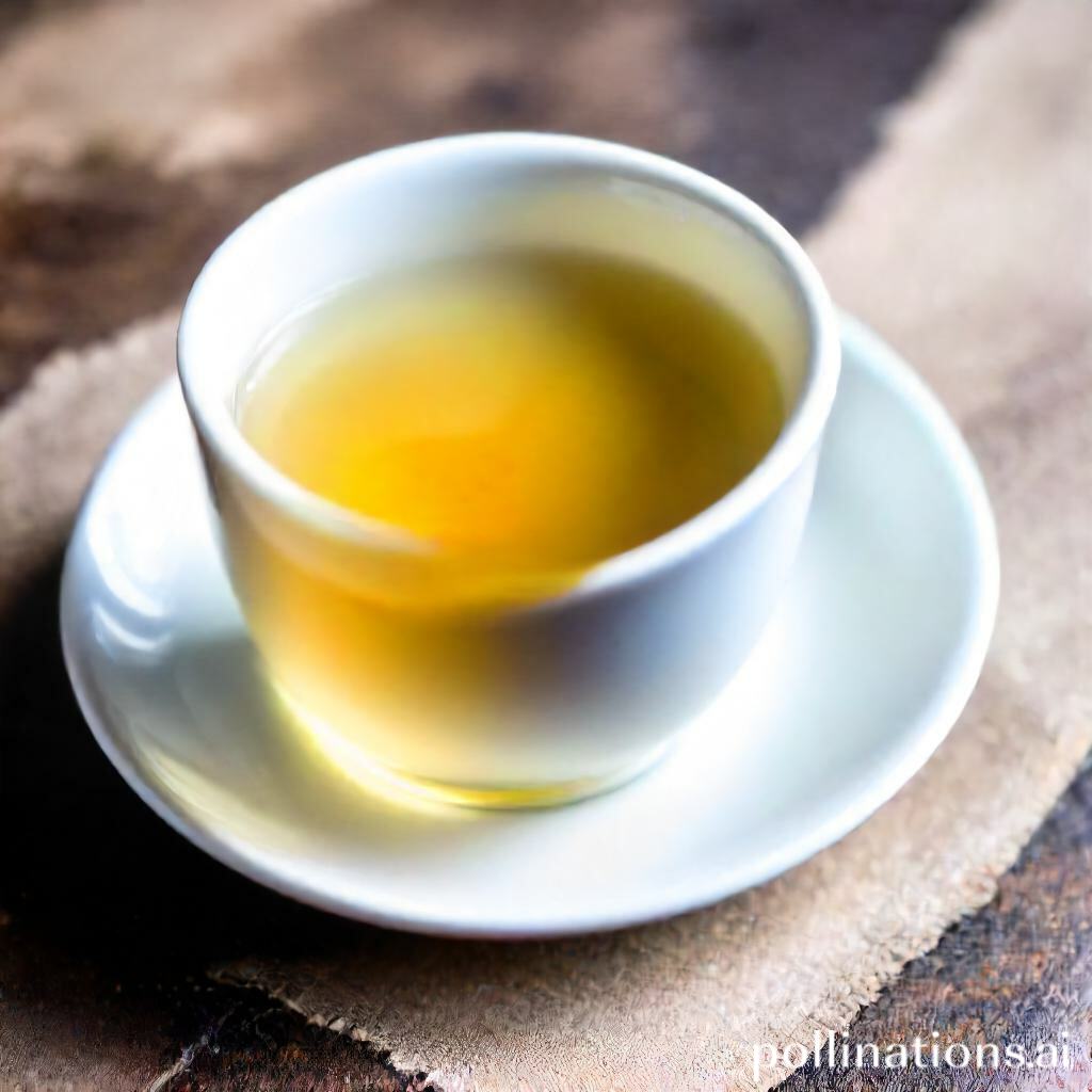 what is in a white tea shot